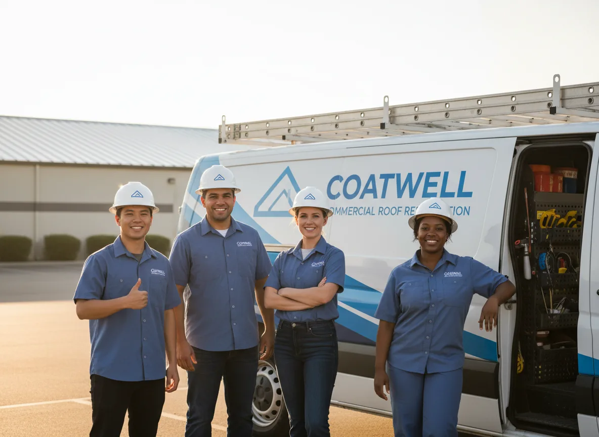 Commercial roof coating company in Rockwood, ME